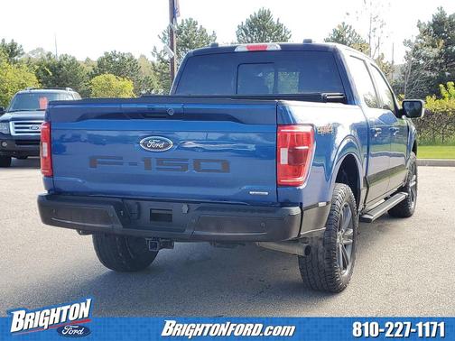 Atlas Blue Metallic 2023 Ford F-150 XLT