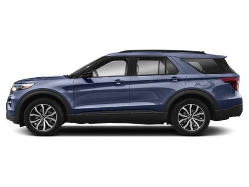 Blue 2021 Ford Explorer ST