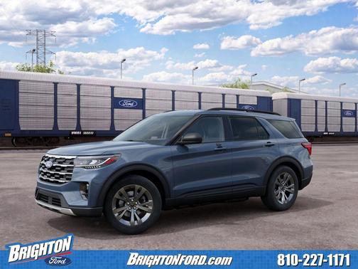 Vapor Blue Metallic 2027 Ford Explorer Active