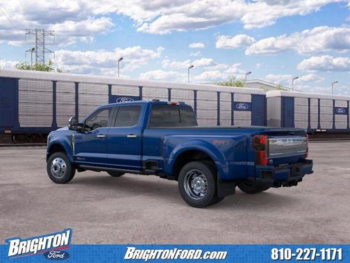 Argon Blue Metallic 2026 Ford F-450 Platinum