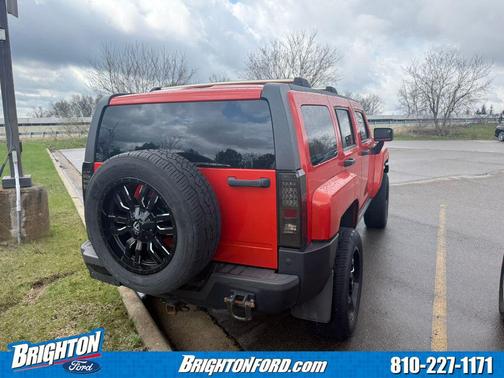 Solar Flare Metallic 2008 Hummer H3 Base