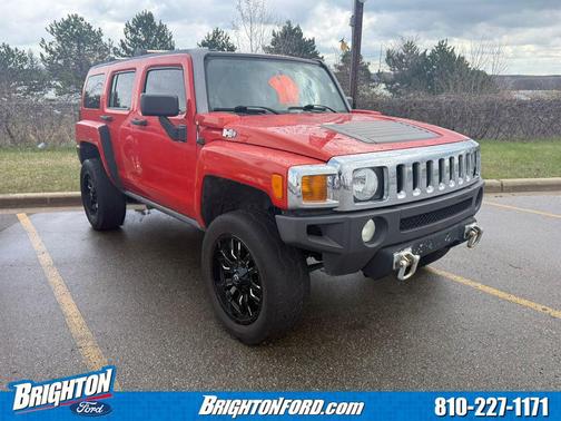 Solar Flare Metallic 2008 Hummer H3 Base