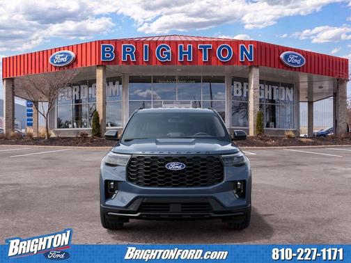 Vapor Blue Metallic 2027 Ford Explorer ST-Line