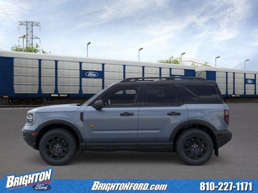 Azure Gray Metallic Tri-Coat 2026 Ford Bronco Sport Badlands