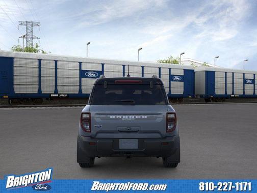 Azure Gray Metallic Tri-Coat 2026 Ford Bronco Sport Badlands