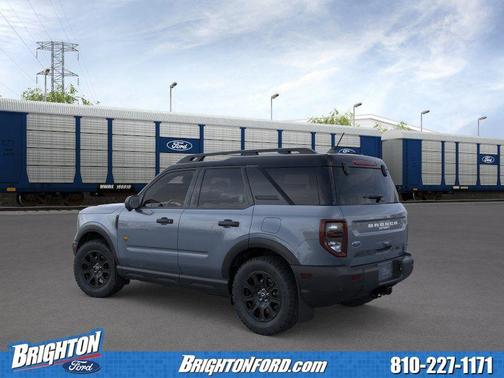 Azure Gray Metallic Tri-Coat 2026 Ford Bronco Sport Badlands