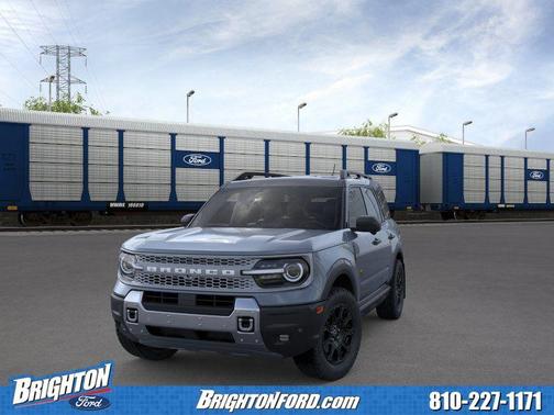 Azure Gray Metallic Tri-Coat 2026 Ford Bronco Sport Badlands