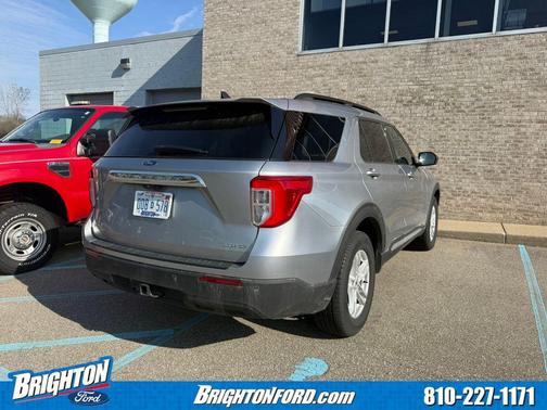 Silver Metallic 2023 Ford Explorer XLT