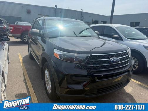 Black Metallic 2020 Ford Explorer XLT