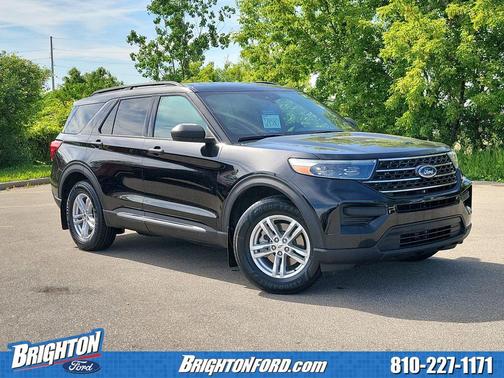 Black Metallic 2020 Ford Explorer XLT