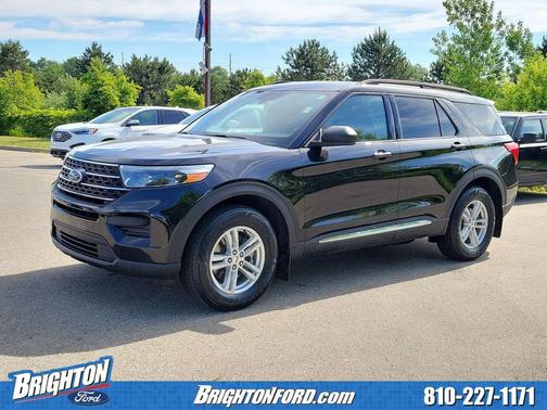 Black Metallic 2020 Ford Explorer XLT