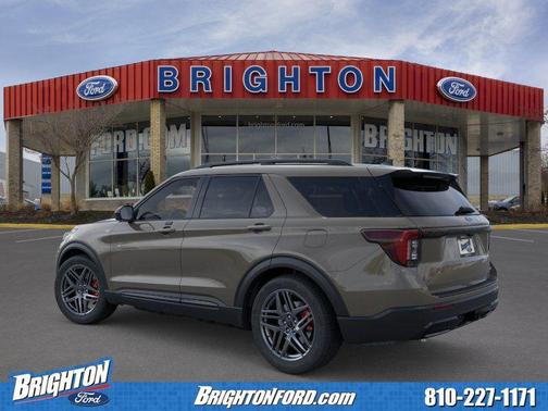 Marsh Gray 2026 Ford Explorer ST-Line