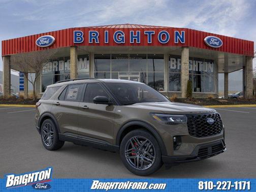 Marsh Gray 2026 Ford Explorer ST-Line