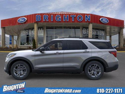 Carbonized Gray Metallic 2026 Ford Explorer Active