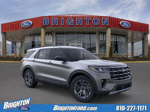 Carbonized Gray Metallic 2026 Ford Explorer Active
