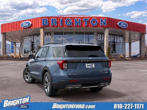 Vapor Blue Metallic 2027 Ford Explorer Active
