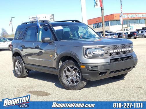 Carbonized Gray Metallic 2024 Ford Bronco Sport Badlands