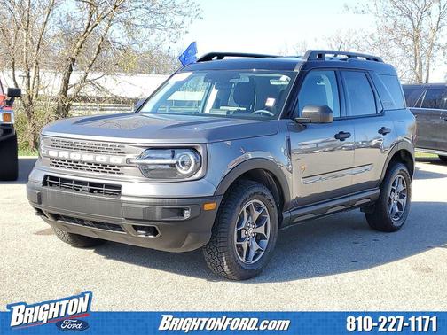 Carbonized Gray Metallic 2024 Ford Bronco Sport Badlands