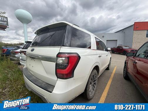 Star White Metallic Tri-Coat 2021 Ford Expedition Limited