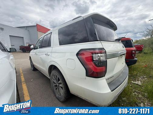 Star White Metallic Tri-Coat 2021 Ford Expedition Limited
