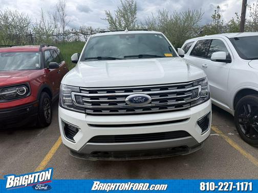 Star White Metallic Tri-Coat 2021 Ford Expedition Limited