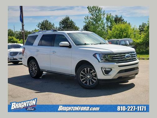 Star White Metallic Tri-Coat 2021 Ford Expedition Limited