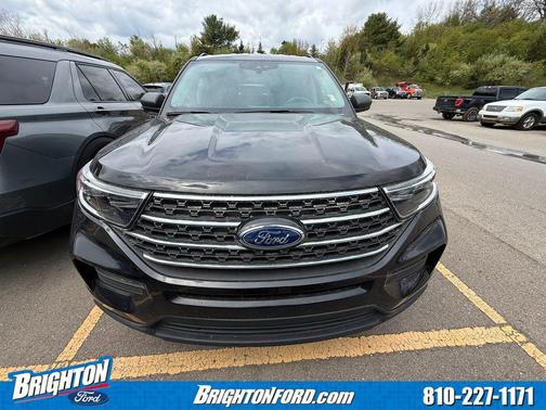 Agate Black Metallic 2024 Ford Explorer XLT
