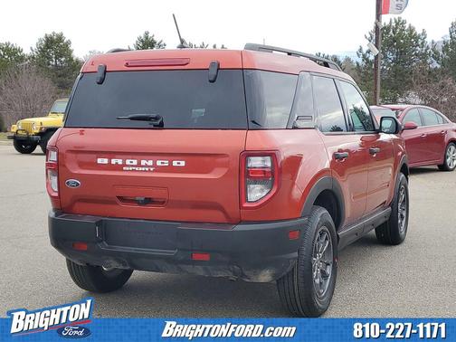 Chili Pepper Red 2023 Ford Bronco Sport Big Bend