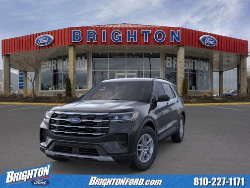 Agate Black Metallic 2026 Ford Explorer Active