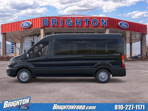 Agate Black Metallic 2026 Ford Transit-350 XLT