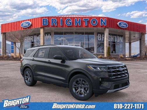 Agate Black Metallic 2026 Ford Explorer Active