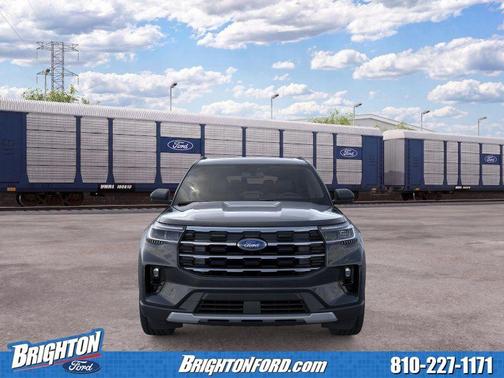 Agate Black Metallic 2026 Ford Explorer Active