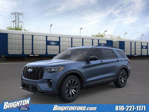 Vapor Blue Metallic 2026 Ford Explorer ST-Line