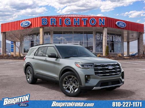 Avalanche Gray 2027 Ford Explorer Active