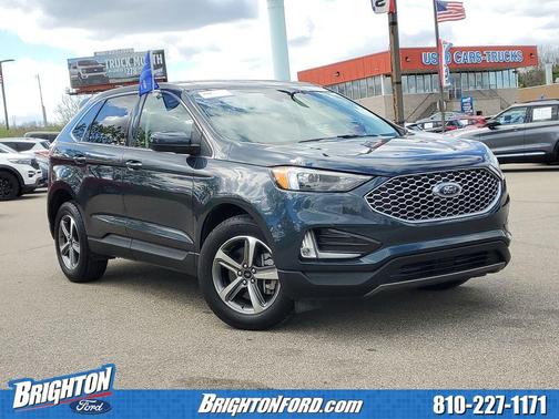 Blue Metallic 2024 Ford Edge SEL