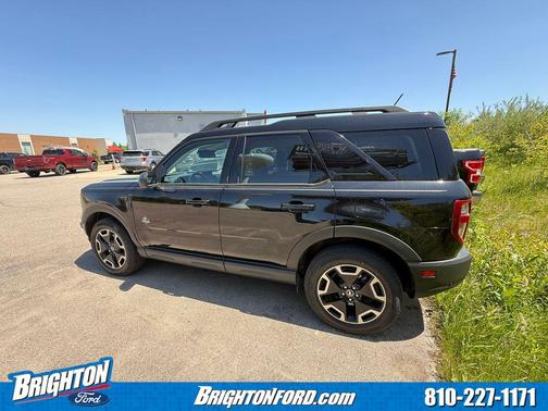 Shadow Black 2023 Ford Bronco Sport Outer Banks