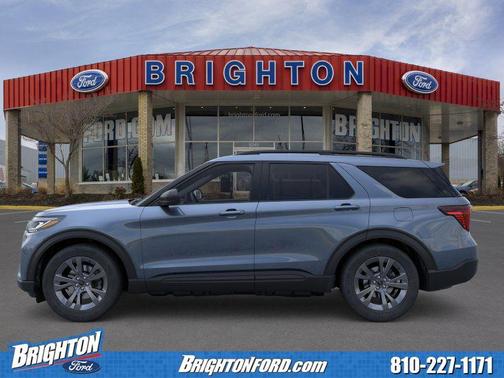 Vapor Blue Metallic 2026 Ford Explorer Active