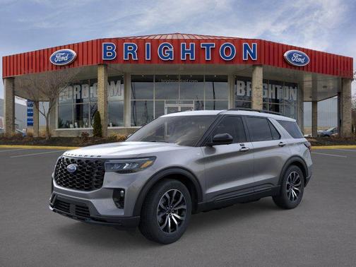Carbonized Gray Metallic 2026 Ford Explorer ST-Line