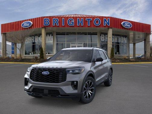 Carbonized Gray Metallic 2026 Ford Explorer ST-Line