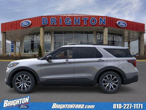 Carbonized Gray Metallic 2026 Ford Explorer ST-Line