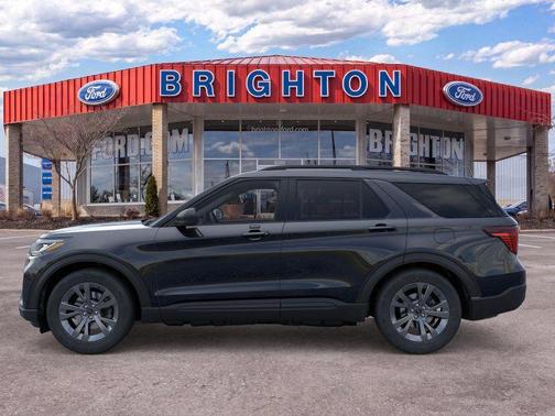 Agate Black Metallic 2026 Ford Explorer Active