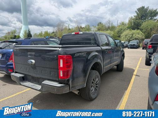 Shadow Black 2023 Ford Ranger XLT