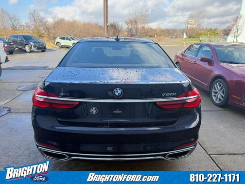 Imperial Blue Metallic 2016 BMW 750 i xDrive