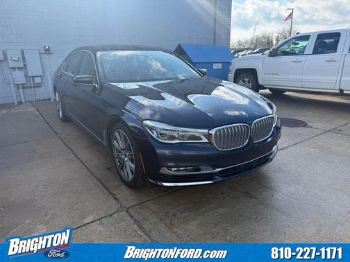 Imperial Blue Metallic 2016 BMW 750 i xDrive