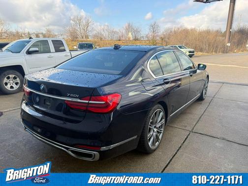 Imperial Blue Metallic 2016 BMW 750 i xDrive