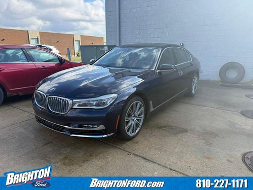 Imperial Blue Metallic 2016 BMW 750 i xDrive