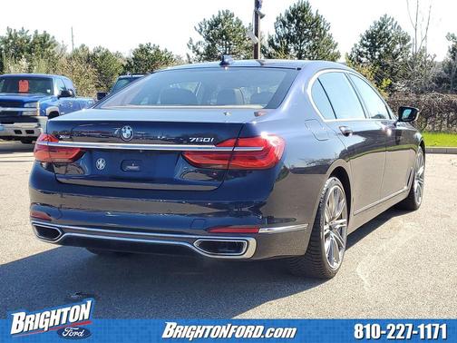 Imperial Blue Metallic 2016 BMW 750 i xDrive