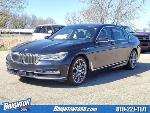 Imperial Blue Metallic 2016 BMW 750 i xDrive