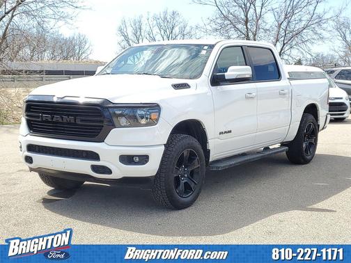 Bright White Clearcoat 2020 RAM 1500 Big Horn/Lone Star