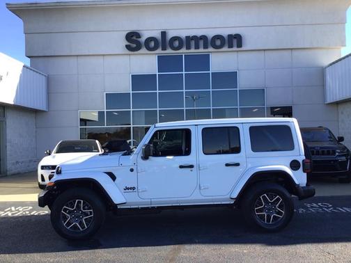 White 2026 Jeep Wrangler Sahara